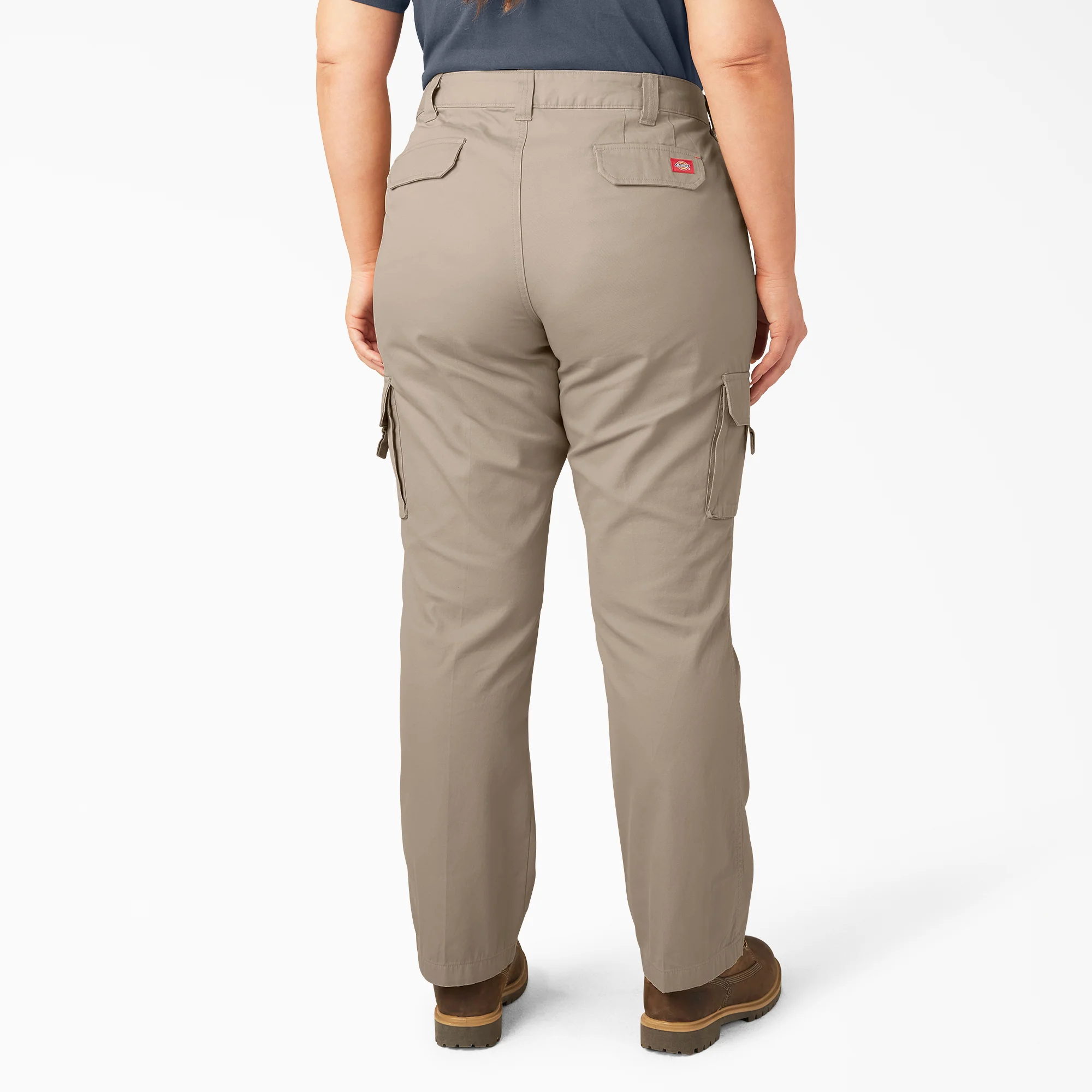 Women's Plus Relaxed Fit Cargo Pants 2 Women's Plus Relaxed Fit Cargo Pants