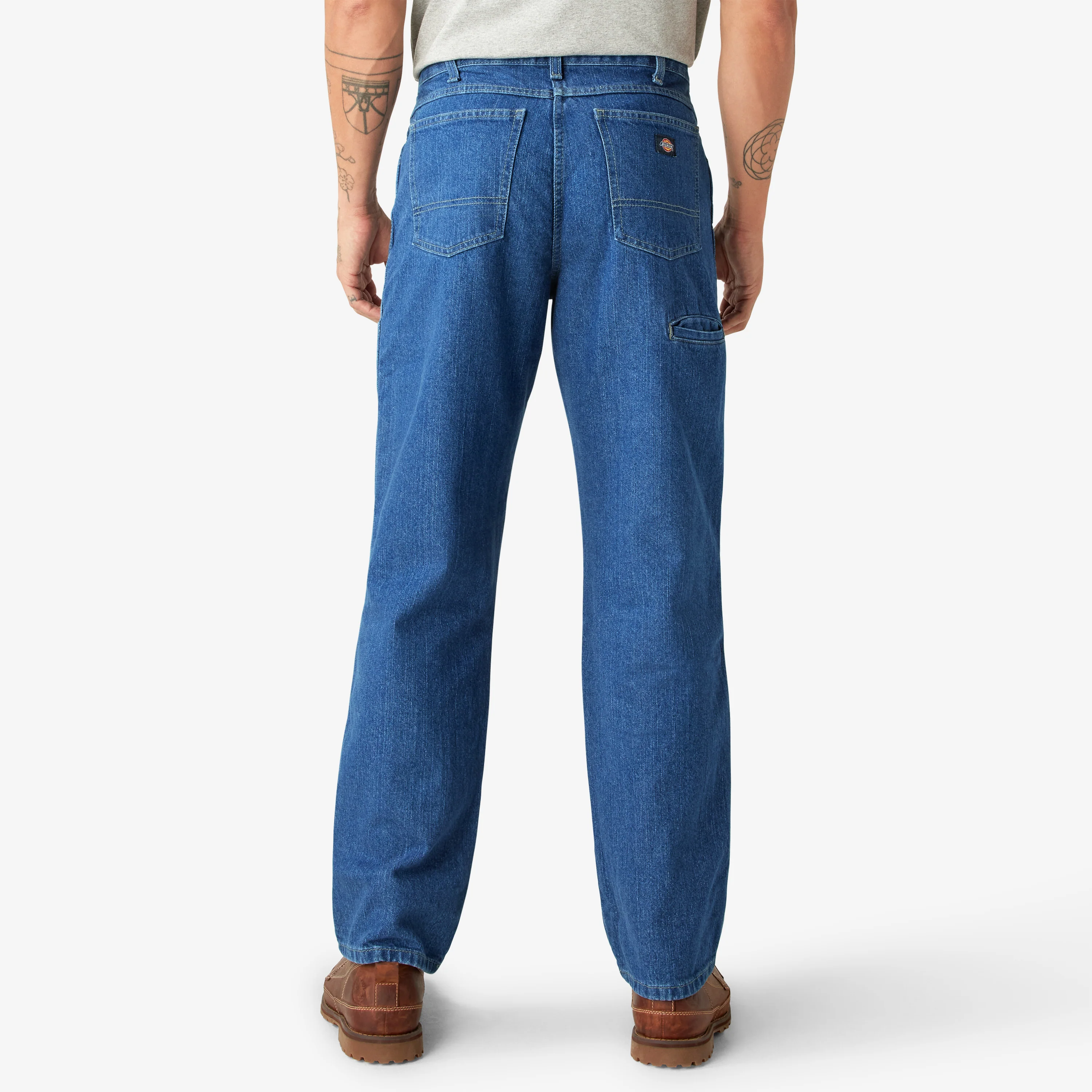 Relaxed Fit Double Knee Jeans 2 Relaxed Fit Double Knee Jeans