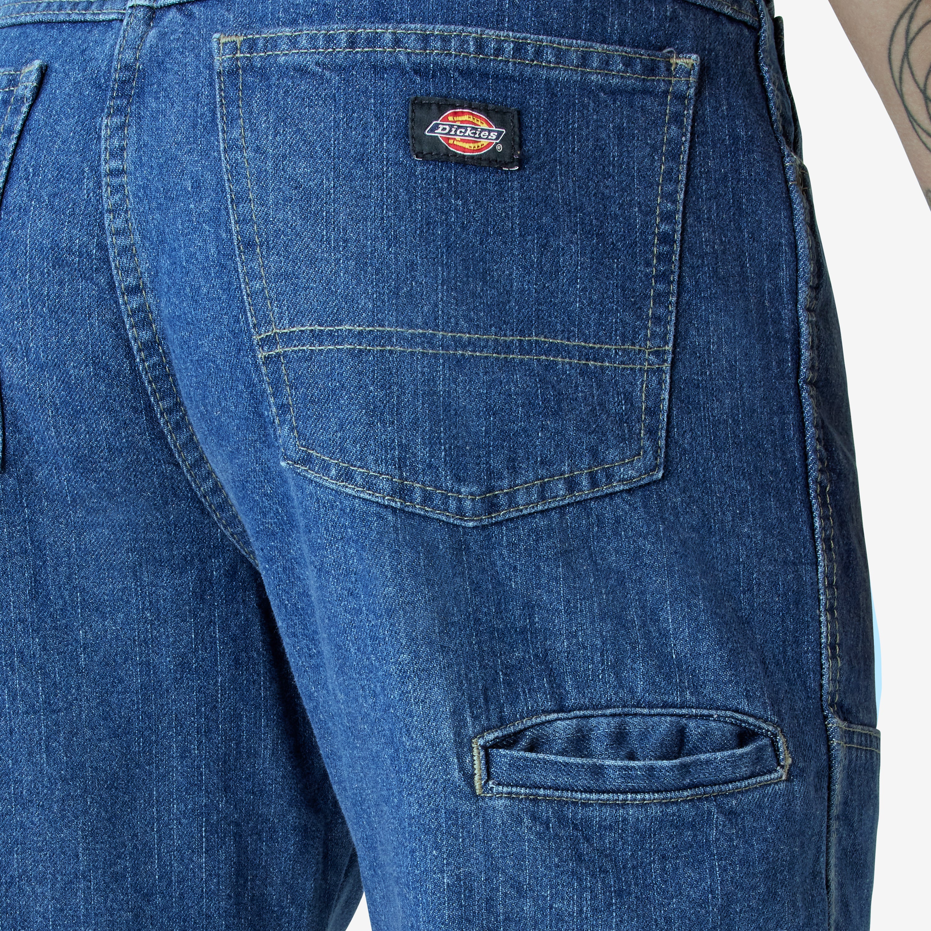 Relaxed Fit Double Knee Jeans 7 Relaxed Fit Double Knee Jeans