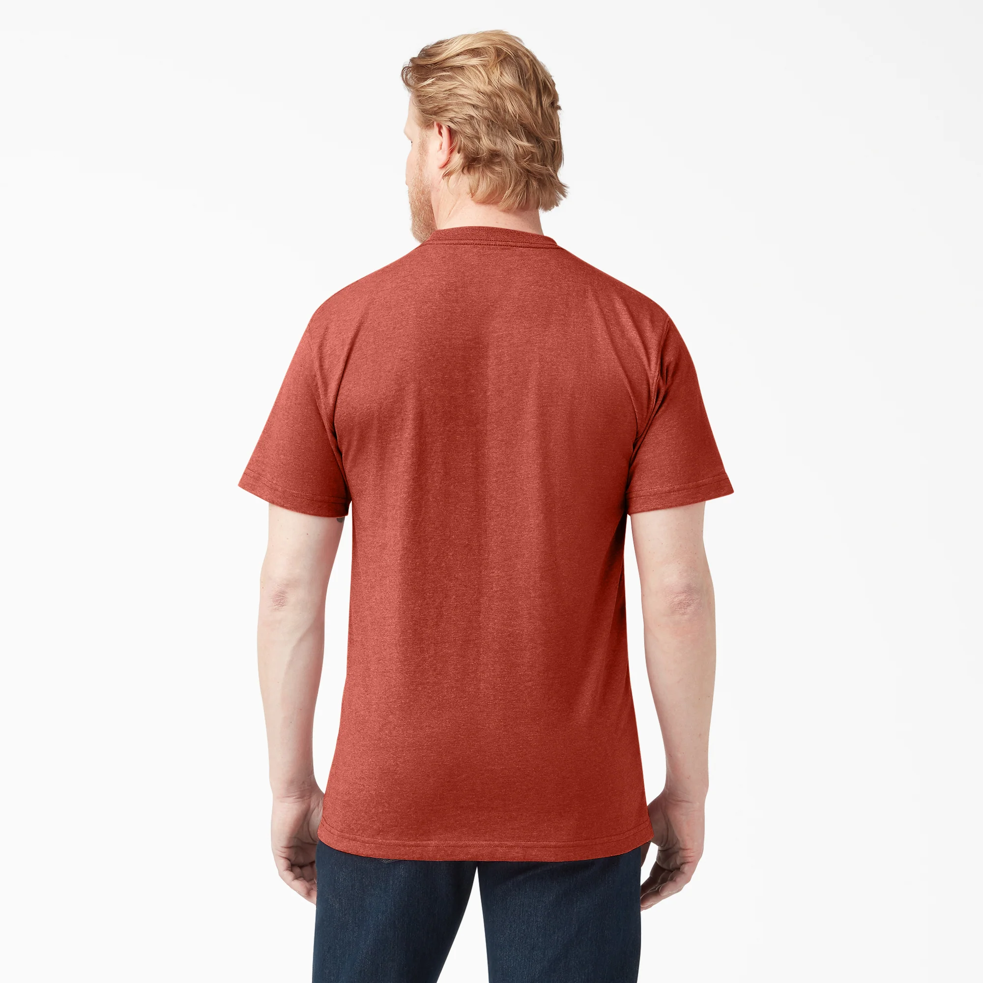 Heavyweight Heathered Short Sleeve Pocket T-Shirt 2 Heavyweight Heathered Short Sleeve Pocket T-Shirt