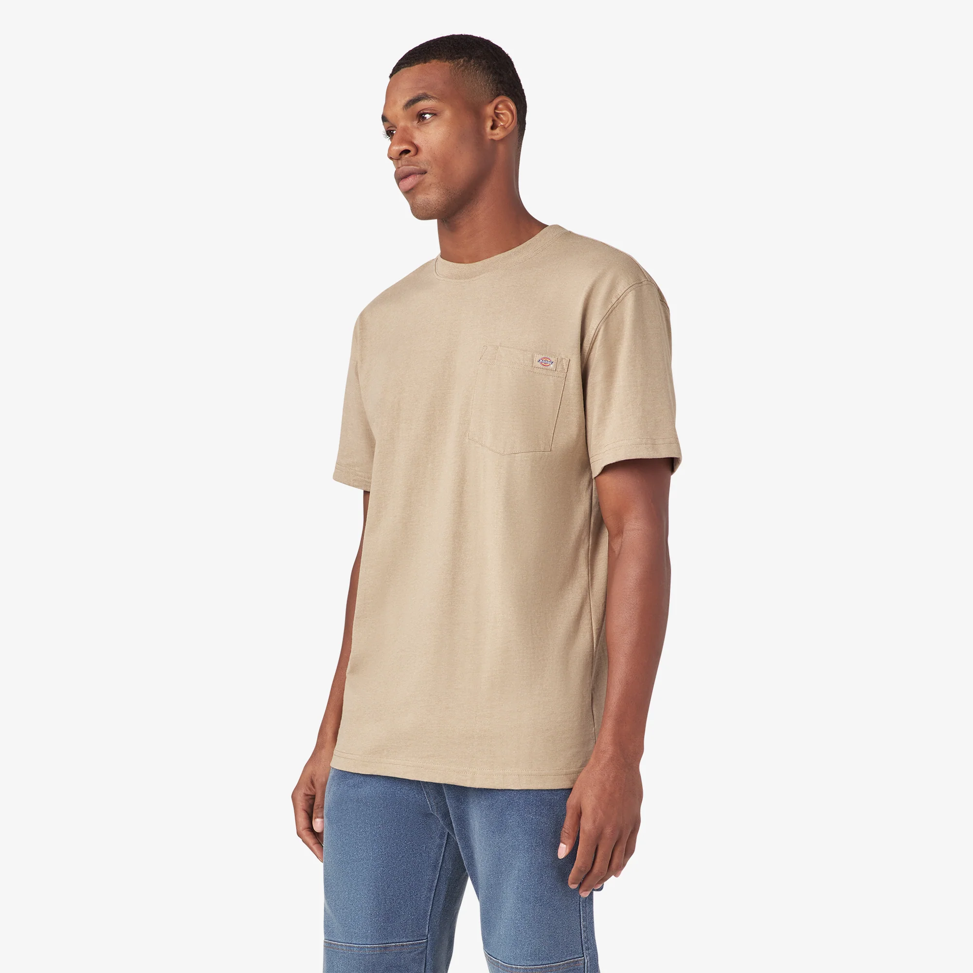 Heavyweight Heathered Short Sleeve Pocket T-Shirt 3 Heavyweight Heathered Short Sleeve Pocket T-Shirt