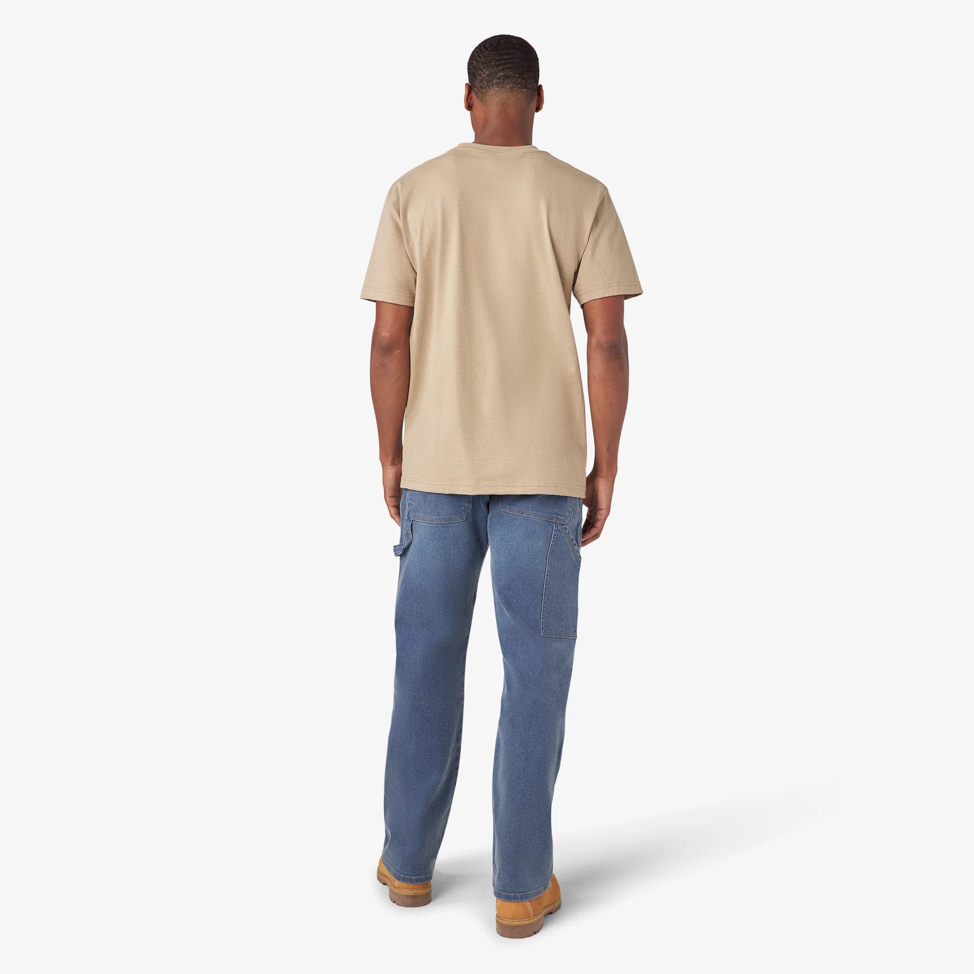 Heavyweight Heathered Short Sleeve Pocket T-Shirt 6 Heavyweight Heathered Short Sleeve Pocket T-Shirt