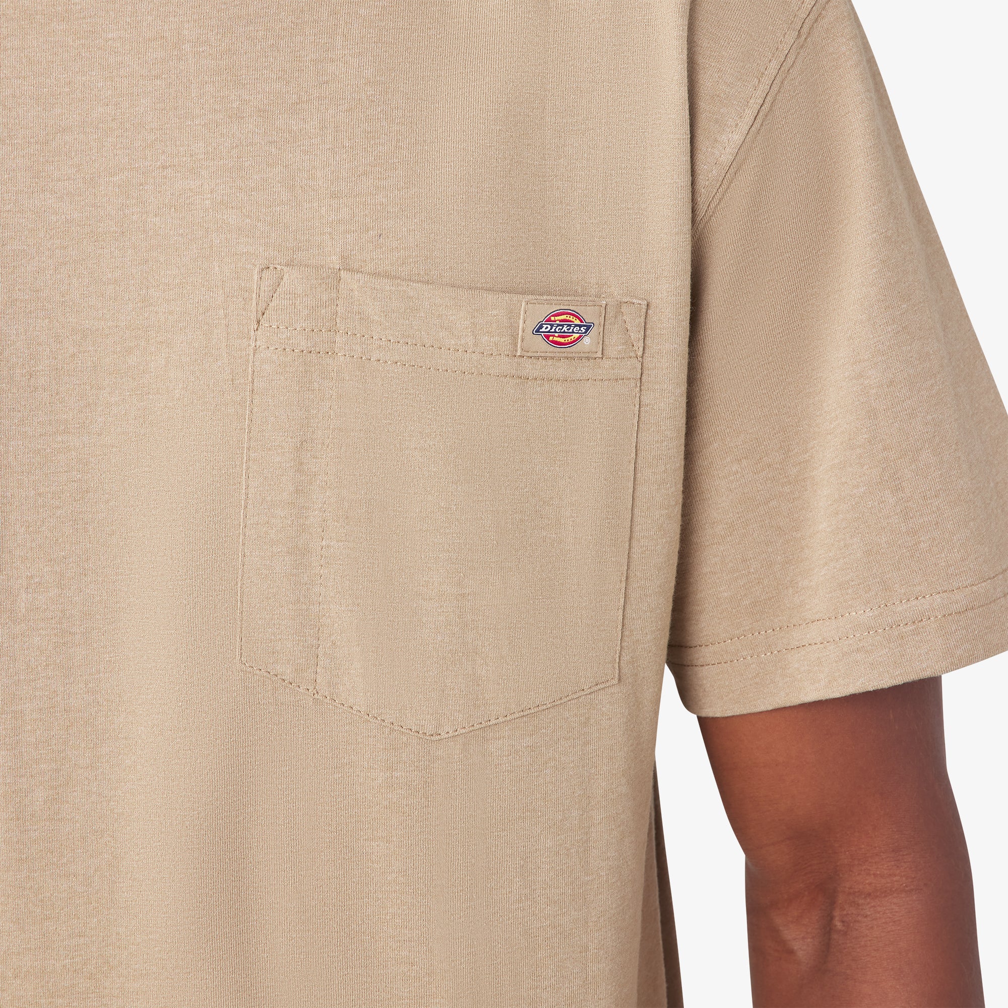 Heavyweight Heathered Short Sleeve Pocket T-Shirt 7 Heavyweight Heathered Short Sleeve Pocket T-Shirt