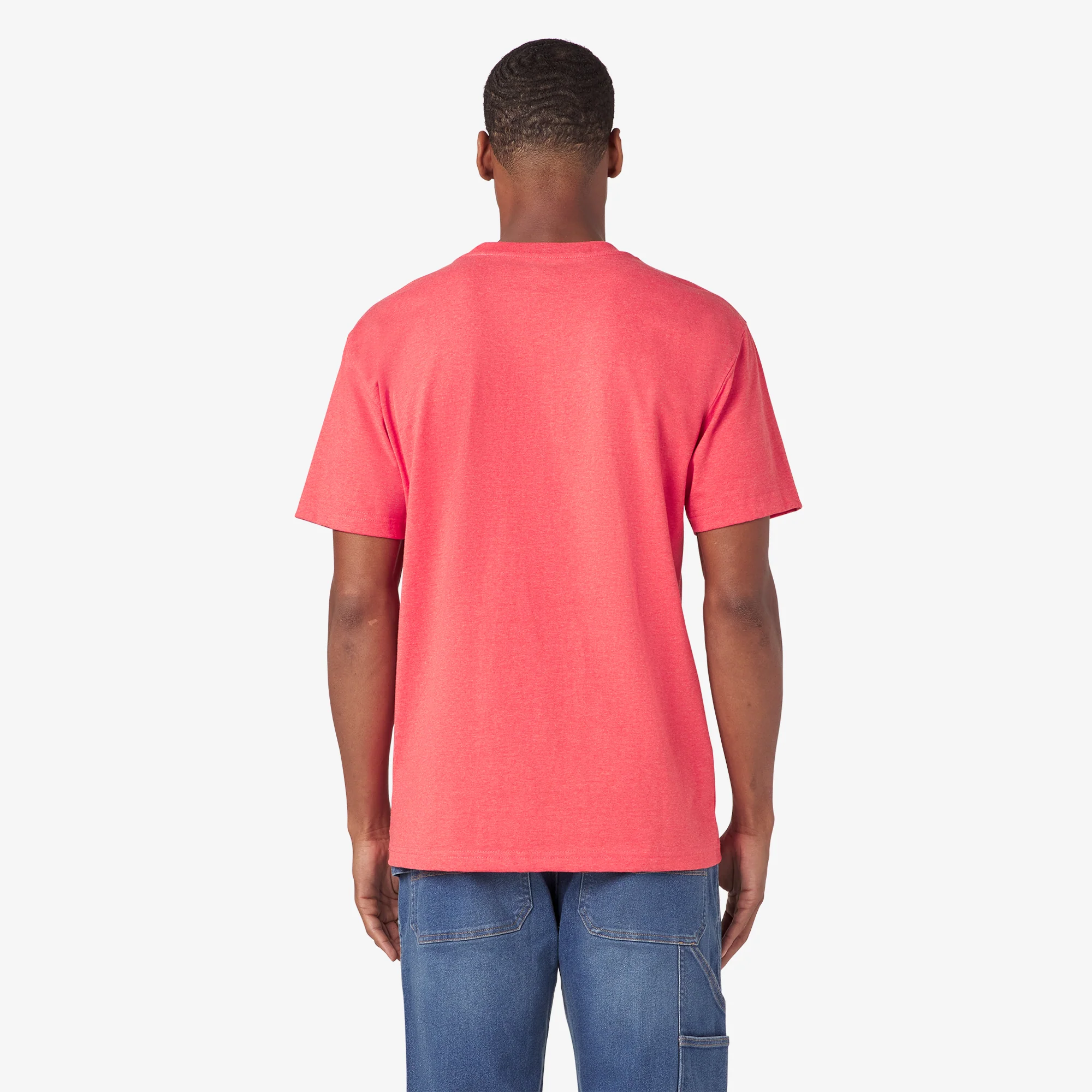 Heavyweight Heathered Short Sleeve Pocket T-Shirt 2 Heavyweight Heathered Short Sleeve Pocket T-Shirt