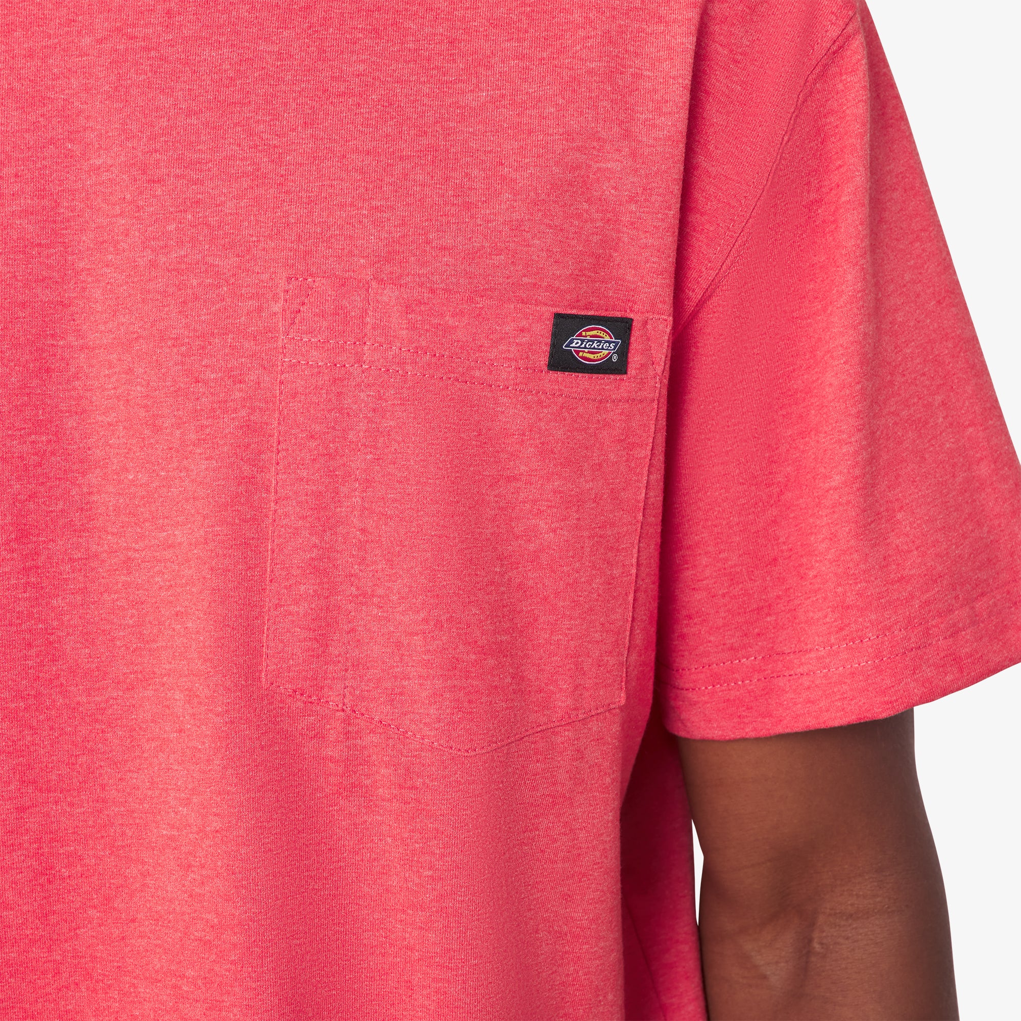 Heavyweight Heathered Short Sleeve Pocket T-Shirt 7 Heavyweight Heathered Short Sleeve Pocket T-Shirt