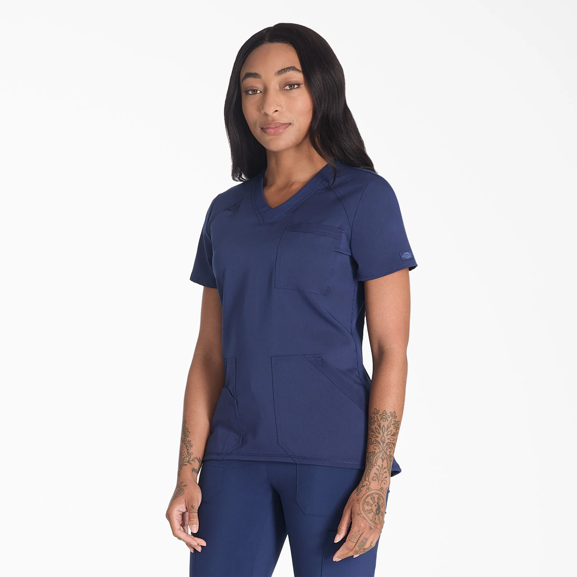 Women's Balance V-Neck Scrub Top 3 Women's Balance V-Neck Scrub Top