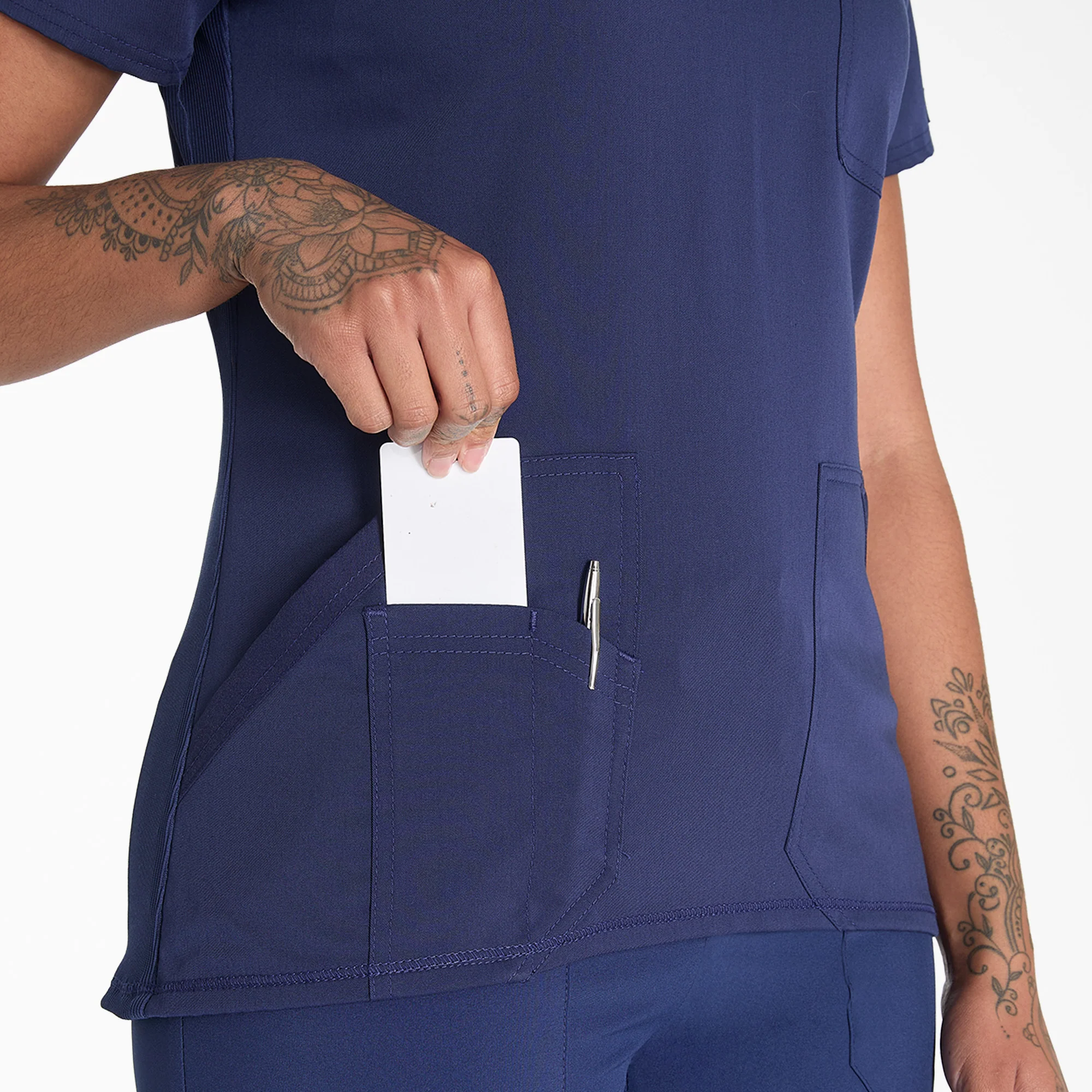 Women's Balance V-Neck Scrub Top 7 Women's Balance V-Neck Scrub Top