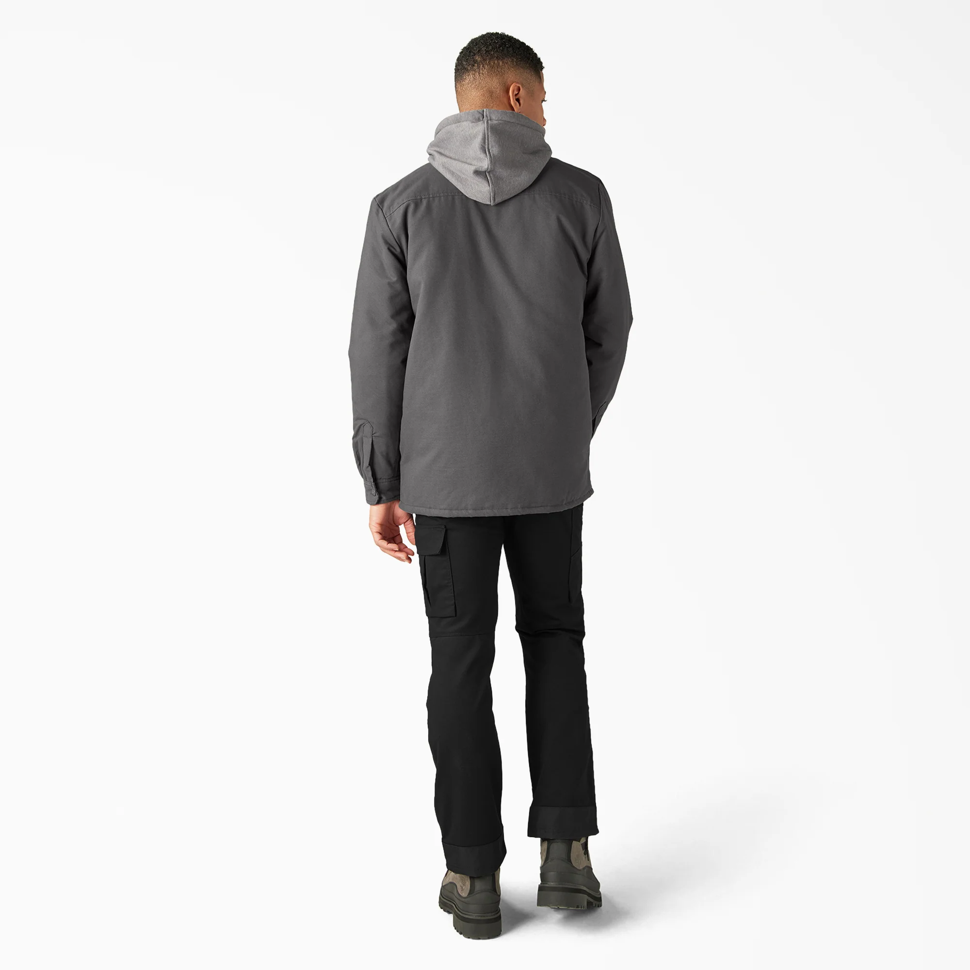 Water Repellent Duck Hooded Shirt Jacket 5 Water Repellent Duck Hooded Shirt Jacket