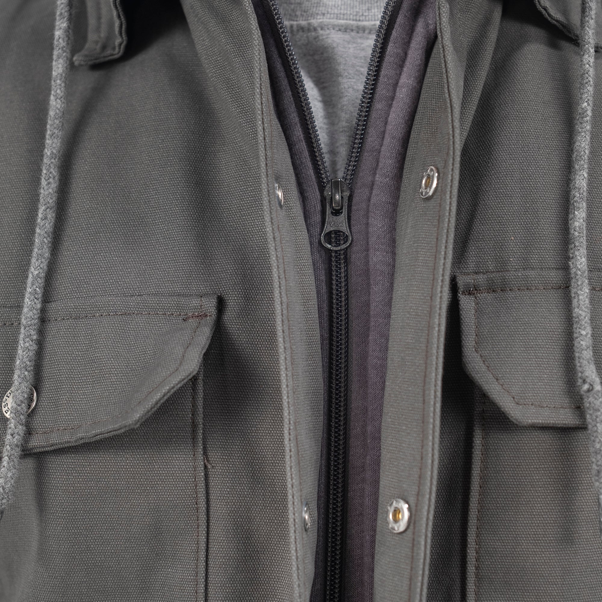 Water Repellent Duck Hooded Shirt Jacket 6 Water Repellent Duck Hooded Shirt Jacket