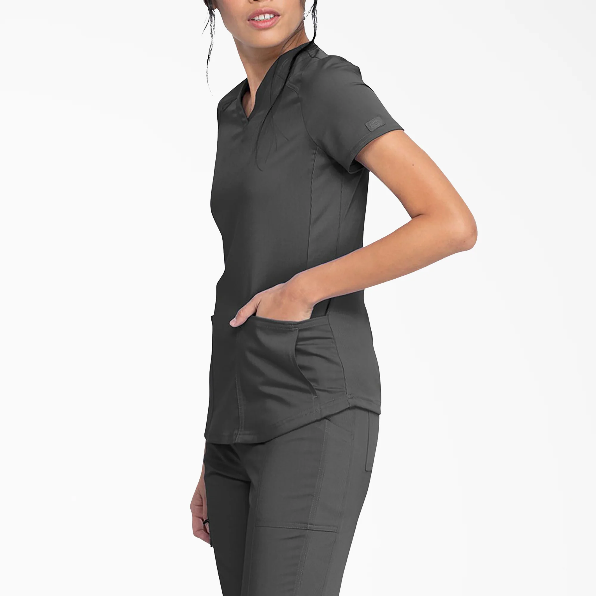 Women's Balance V-Neck Scrub Top 3 Women's Balance V-Neck Scrub Top