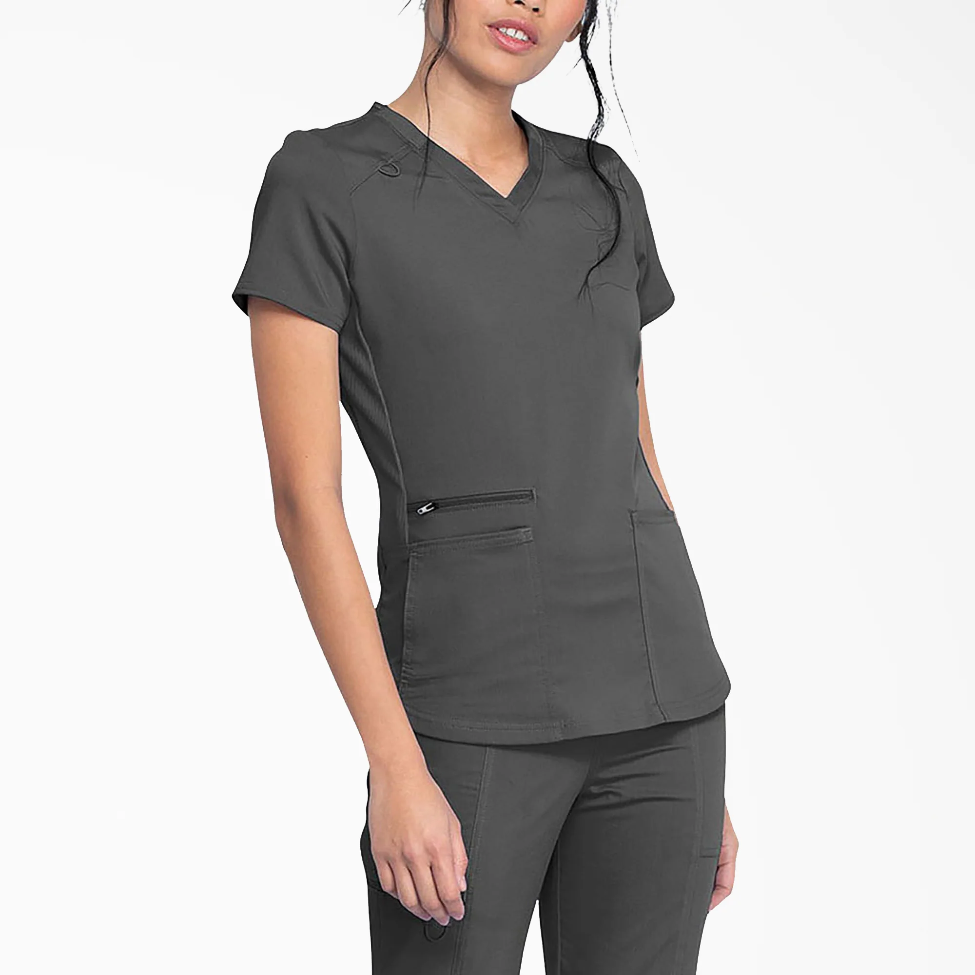 Women's Balance V-Neck Scrub Top 4 Women's Balance V-Neck Scrub Top